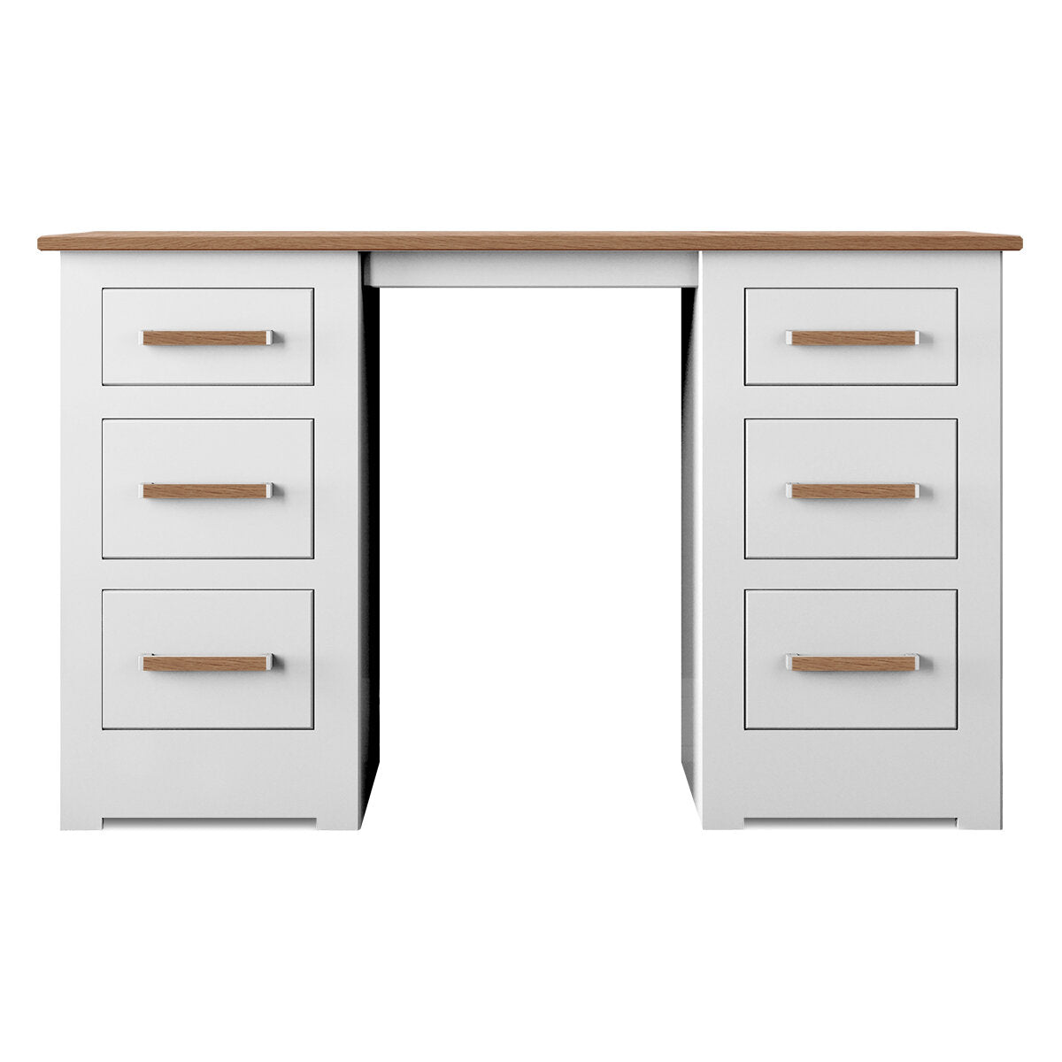 Modo Bedroom Double Pedestal Dressing Table