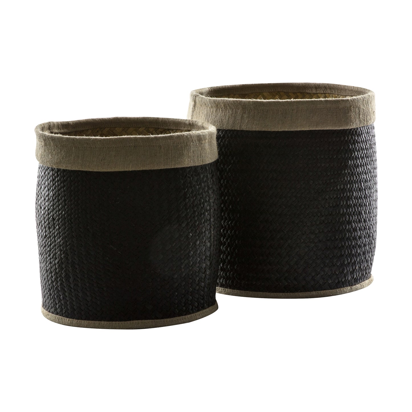 Sakar Black Baskets (set of 2)